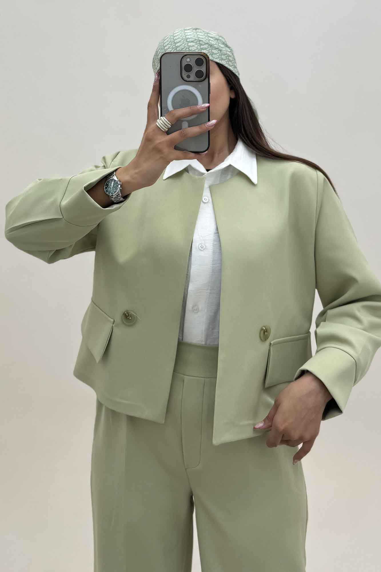 ست کت و شلوار مازراتی جیب نما ملیرا