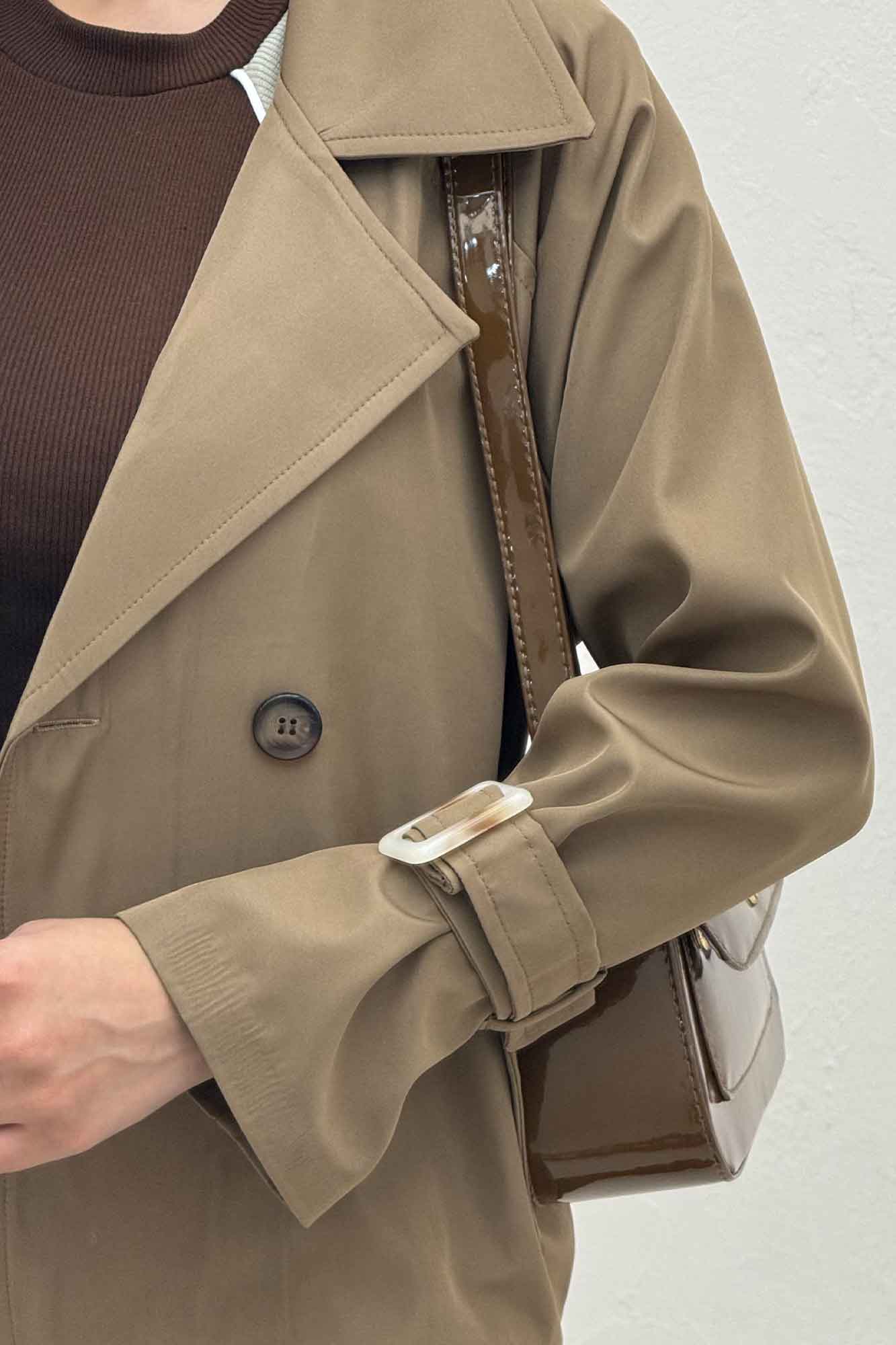 کت سانتانا آستین سگک چهار دکمه