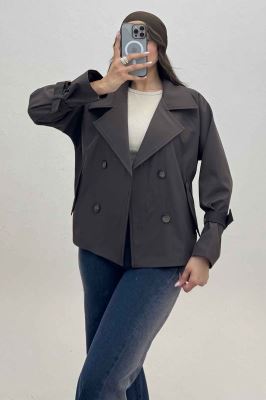 کت سانتانا آستین سگک چهار دکمه