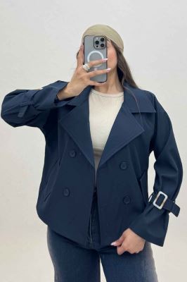 کت سانتانا آستین سگک چهار دکمه