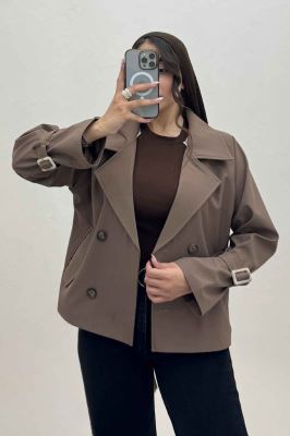 کت سانتانا آستین سگک چهار دکمه