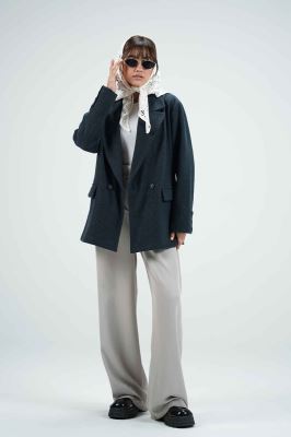 پالتو فوتر سه جیب آستردار آدیا