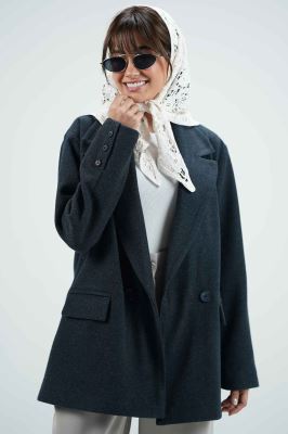 پالتو فوتر سه جیب آستردار آدیا