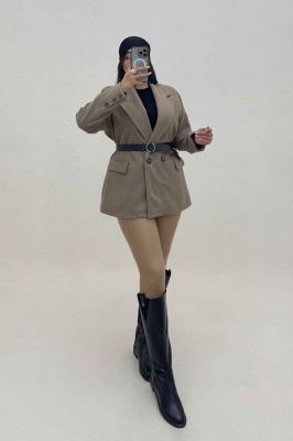 پالتو فوتر سه جیب آستردار آدیا