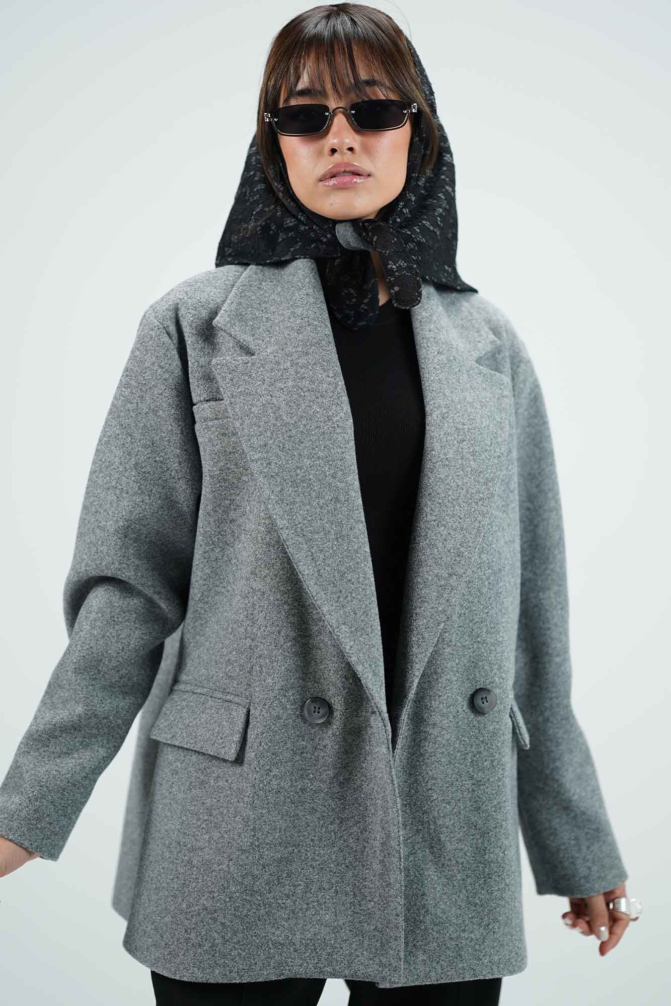 پالتو فوتر سه جیب آستردار آدیا