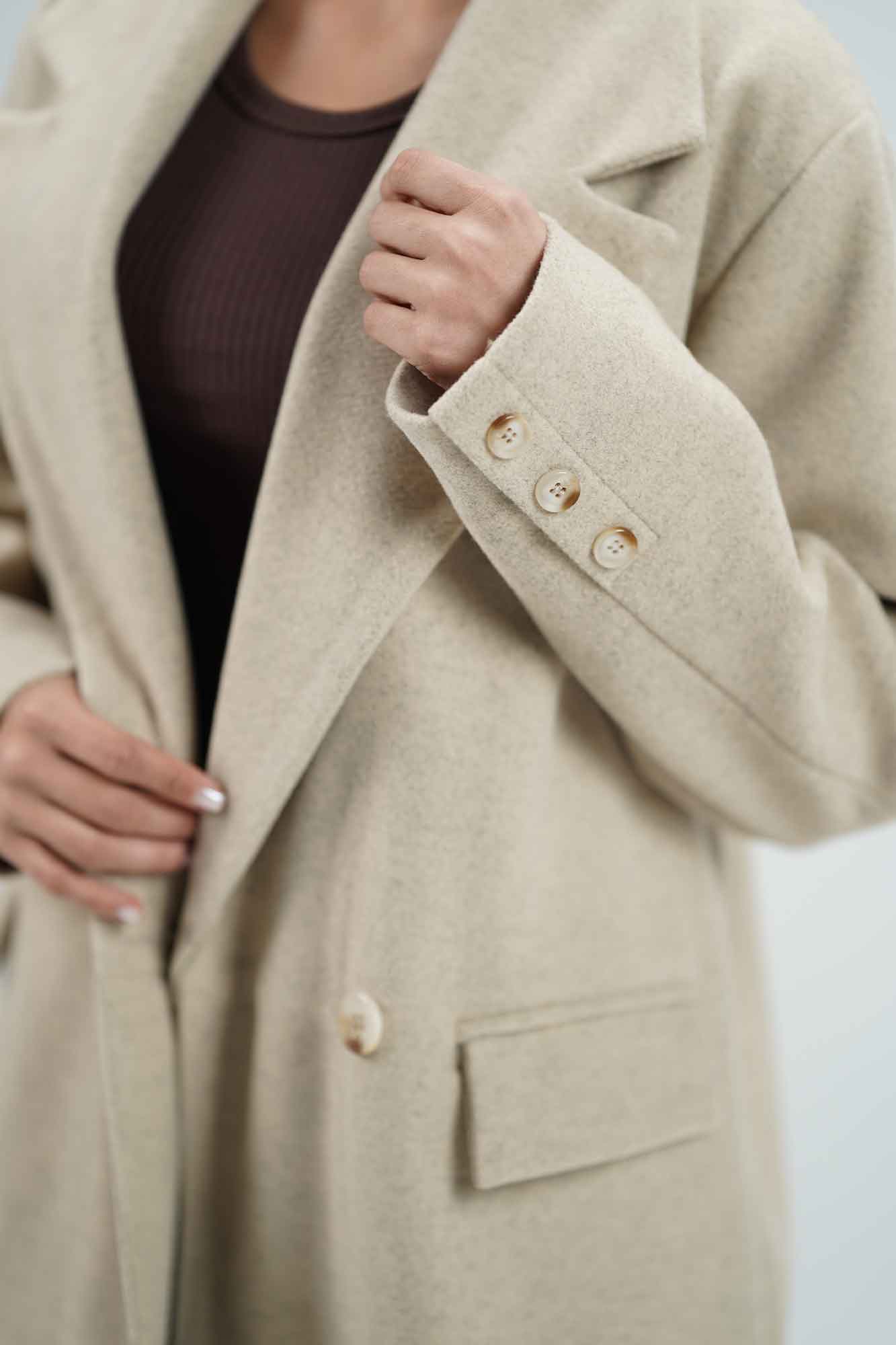 پالتو فوتر سه جیب آستردار آدیا