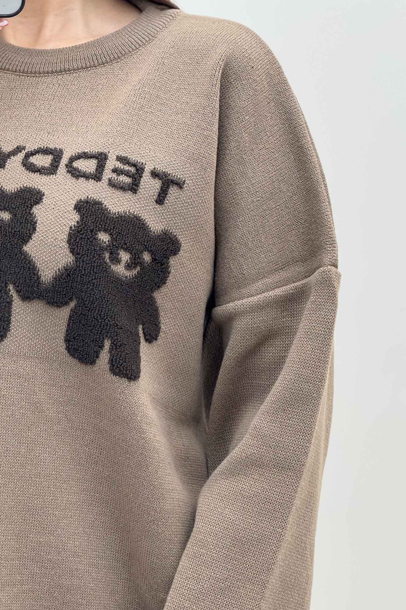 ست دورس و شلوار بافت سه خرس 419