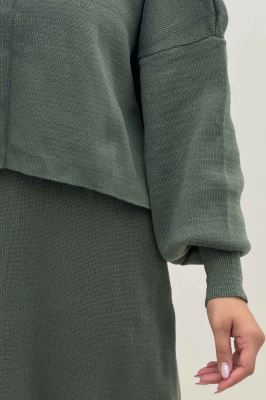 ست دورس و شلوار بافت 404