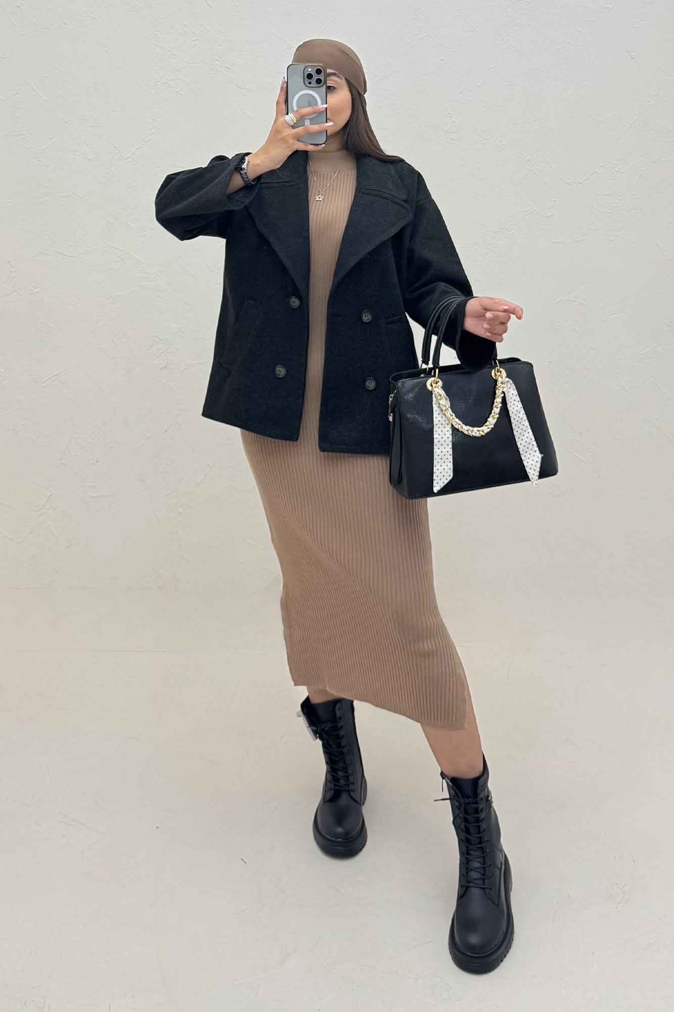 کت فوتر چهار دکمه لیورا