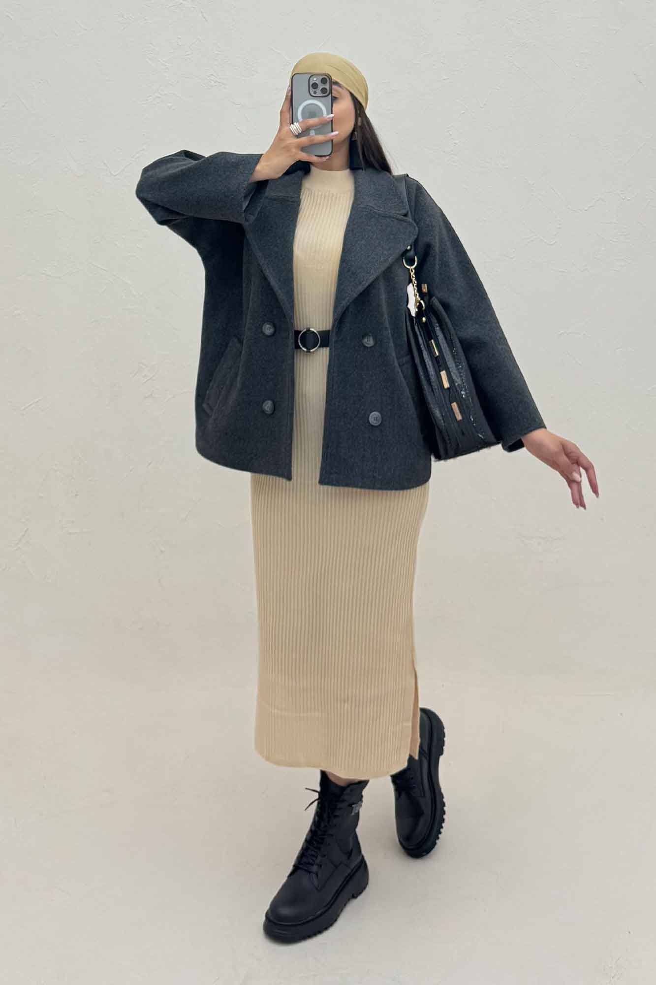 کت فوتر چهار دکمه لیورا