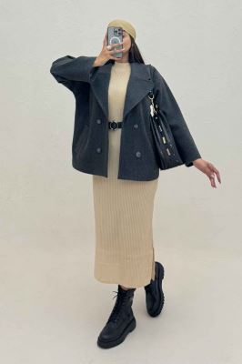 کت فوتر چهار دکمه لیورا