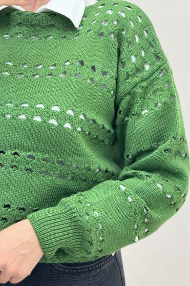 بلوز بافت موازی کد 441