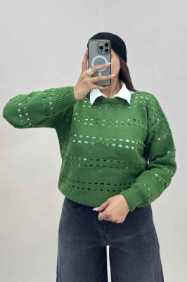 بلوز بافت موازی کد 441