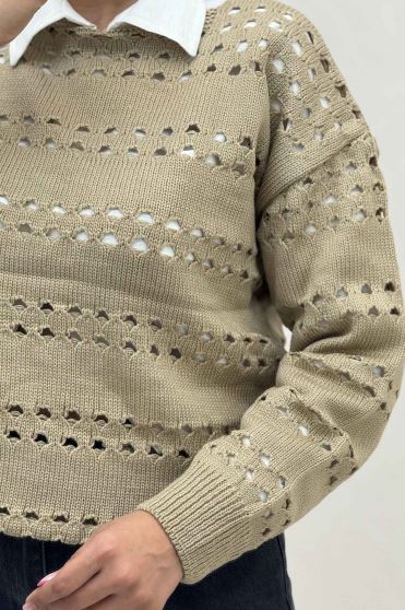 بلوز بافت موازی کد 441