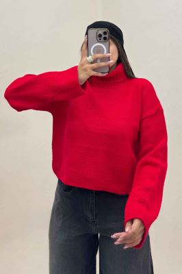 بلوز بافت یقه اسکی کد 466