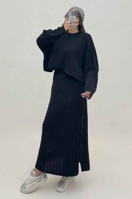 ست رویه و دامن بافت 