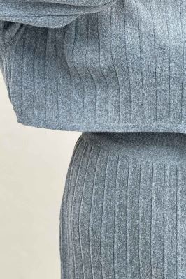 ست رویه و دامن بافت 