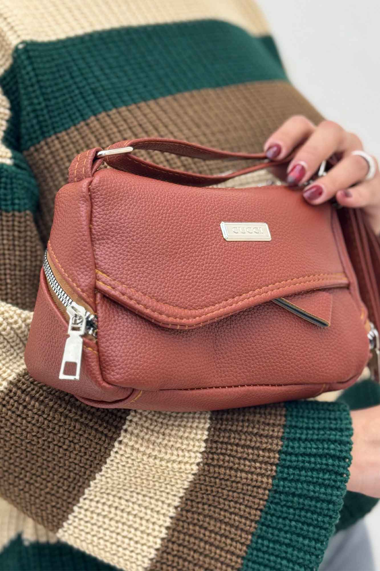 کیف دوشی جلو هلالی کوچک 4259