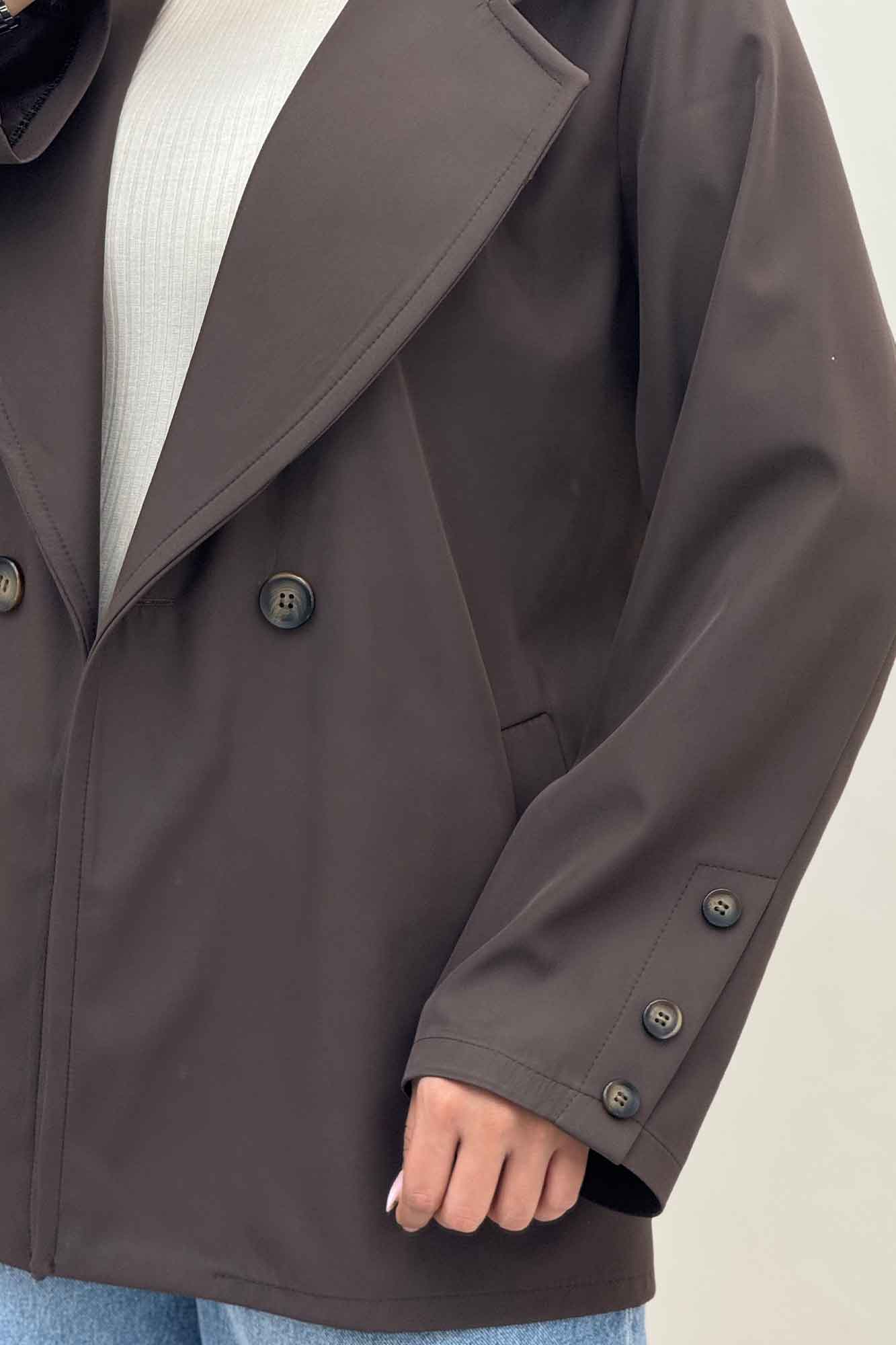 کت سانتانا یقه انگلیسی دودکمه