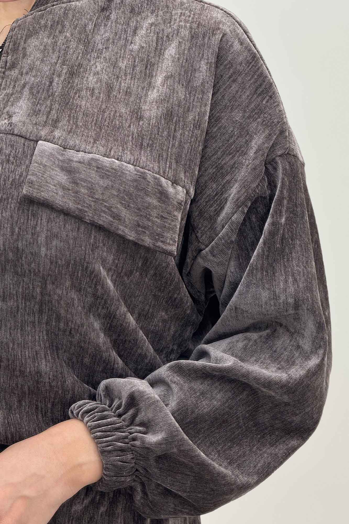 ست سویشرت و شلوار مخمل اویشو