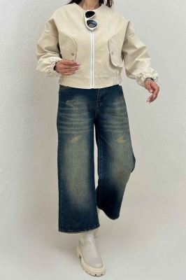 بامبر جیر پشت چرم آستردار