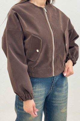 بامبر جیر پشت چرم آستردار