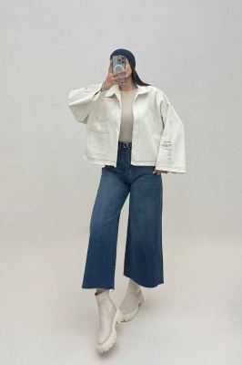 کت جین آستین مارک 