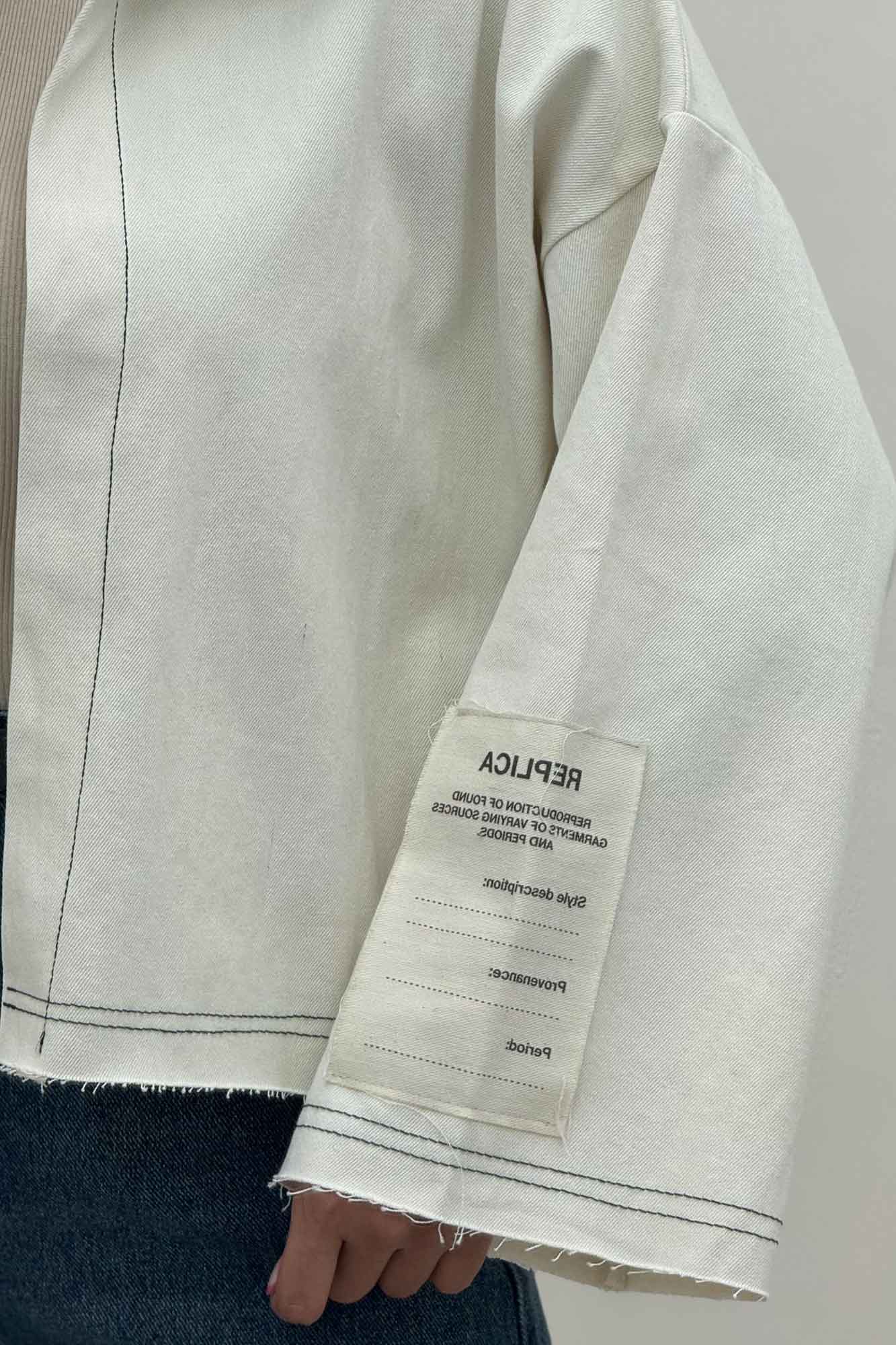 کت جین آستین مارک 