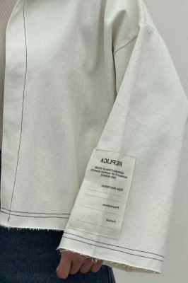 کت جین آستین مارک 