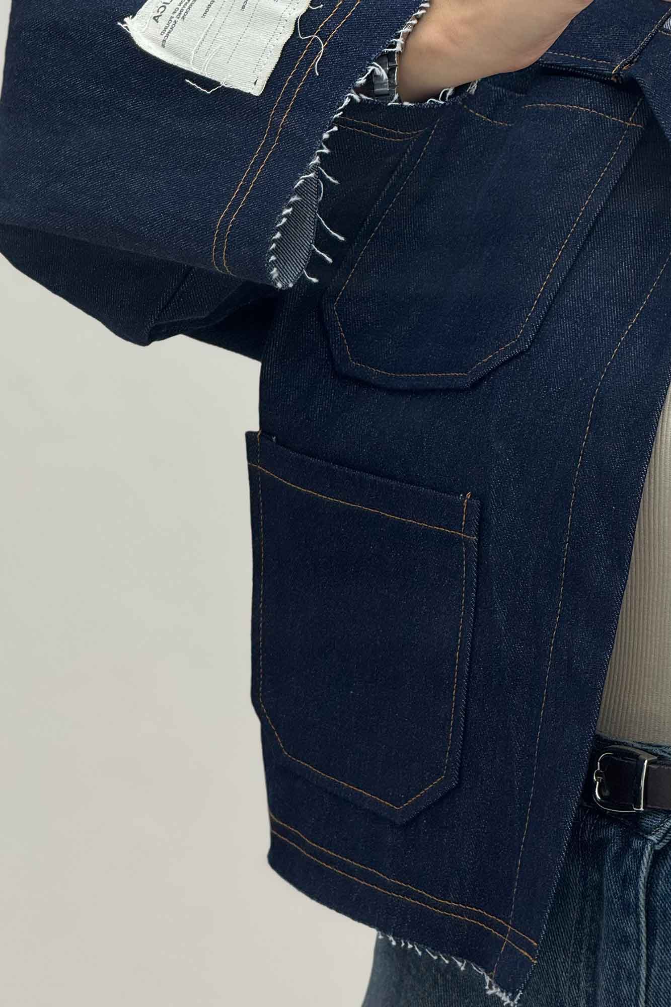 کت جین آستین مارک 