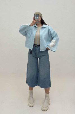 کت جین آستین مارک 