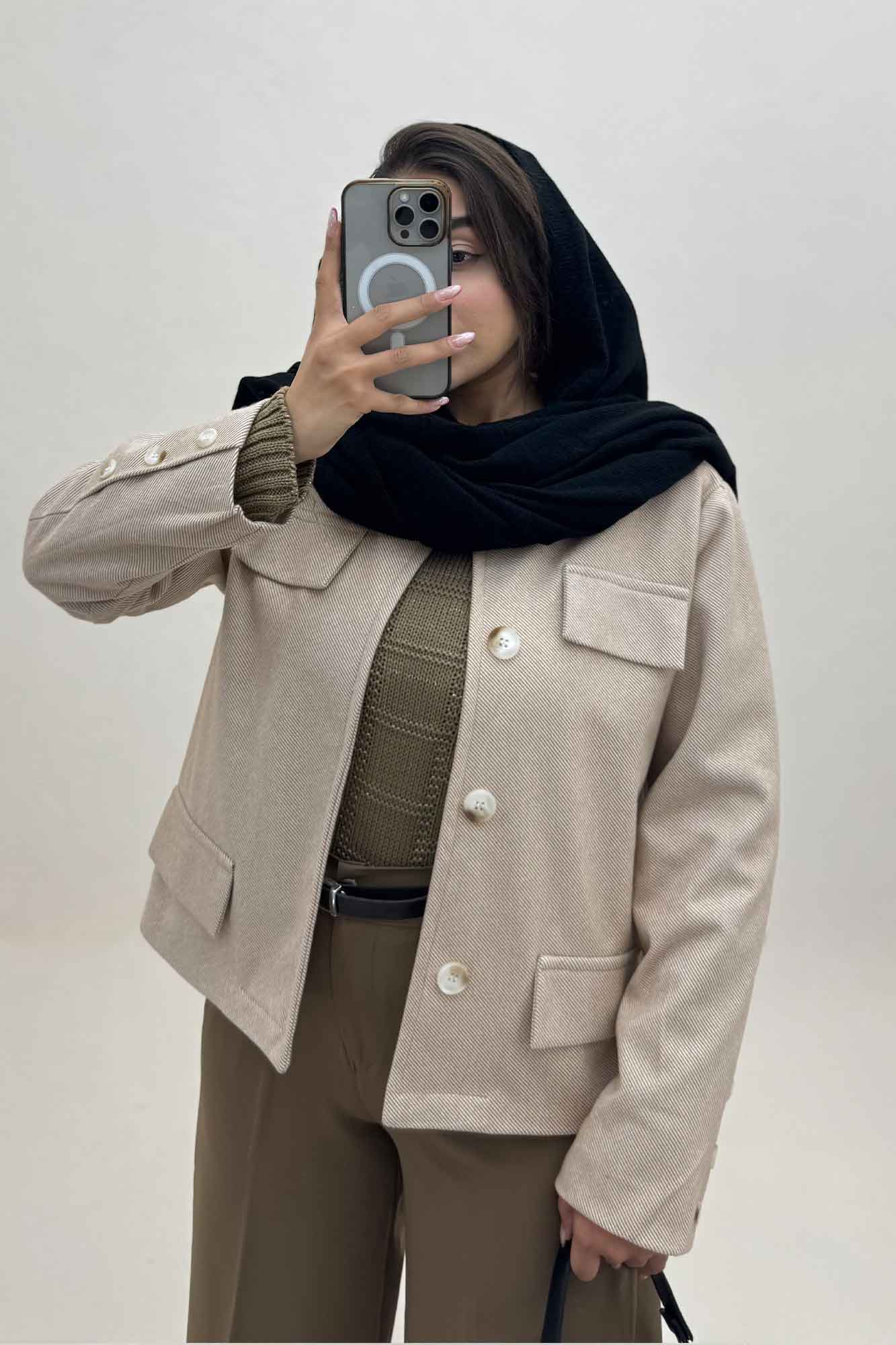 کت فوتر کجراه 4 در جیب آستردار