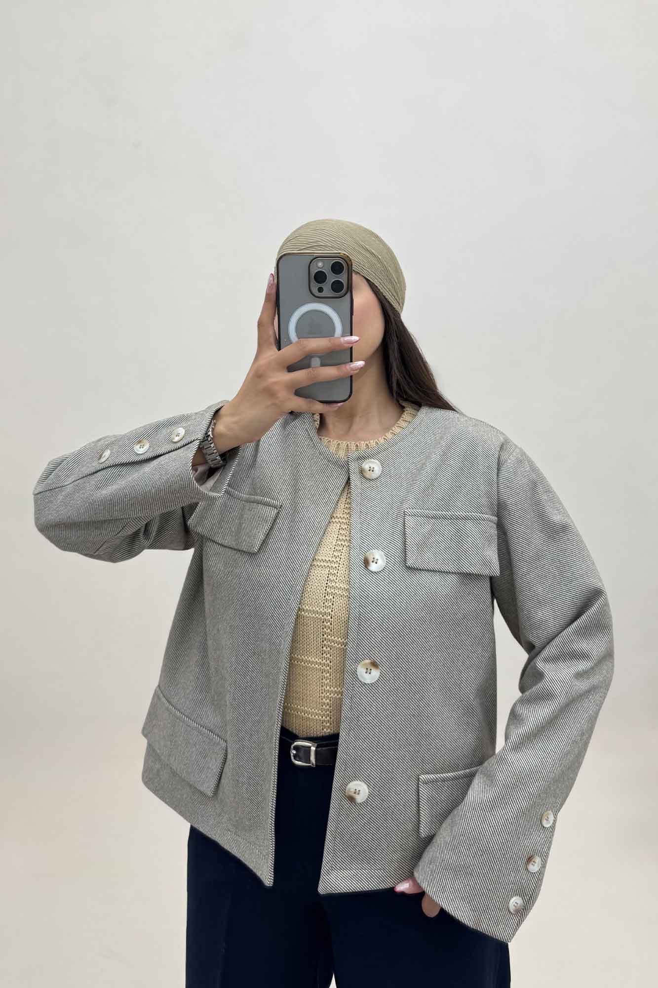 کت فوتر کجراه 4 در جیب آستردار