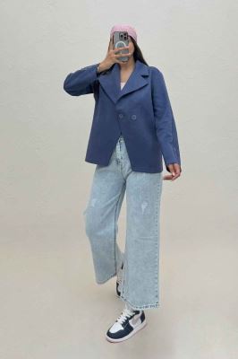 کت سوییت دو دکمه پایین هفتی