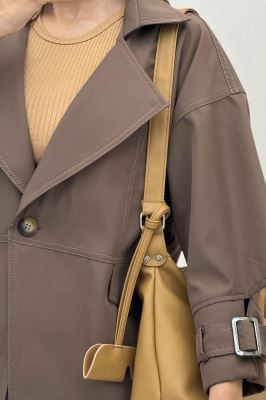 بارانی تک دکمه سانتانا کامیشا