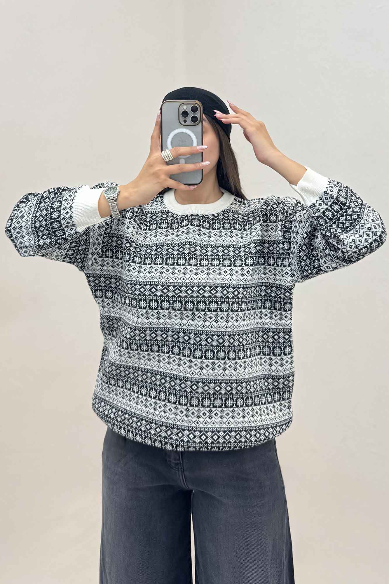 دورس بافت آستین سه رب وینتچی 