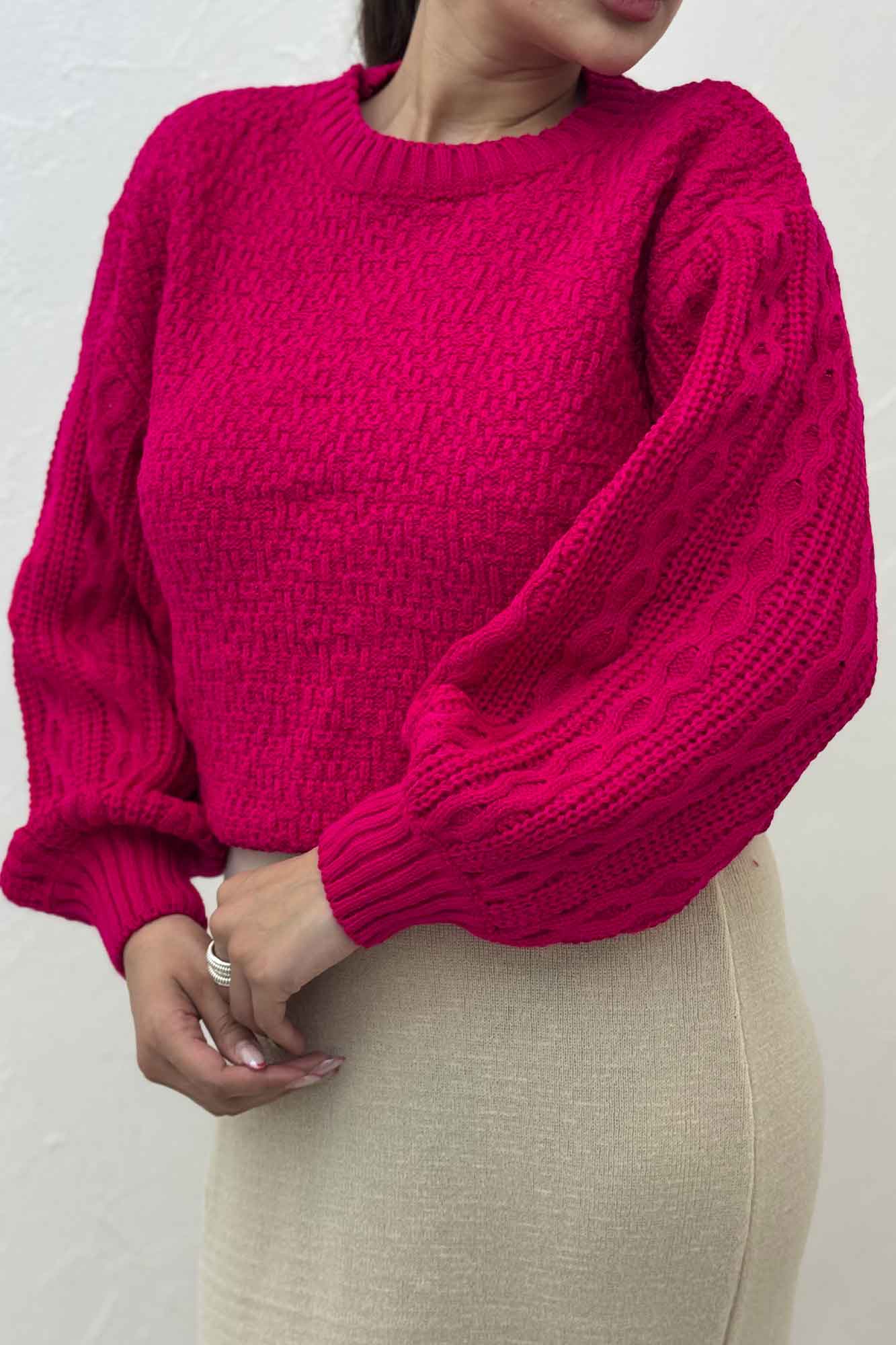 دورس بافت آستین پفکی مراکشی