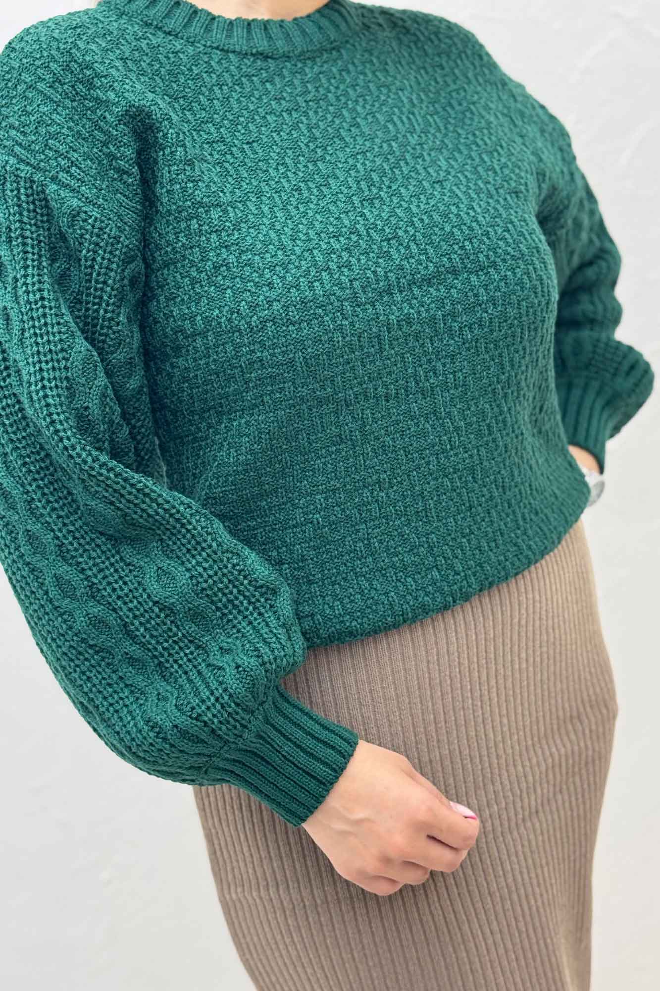 دورس بافت آستین پفکی مراکشی