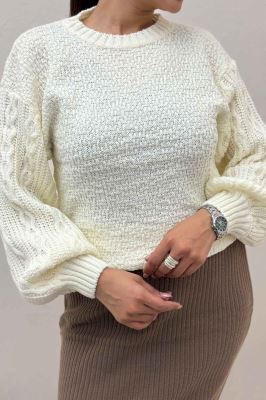 دورس بافت آستین پفکی مراکشی