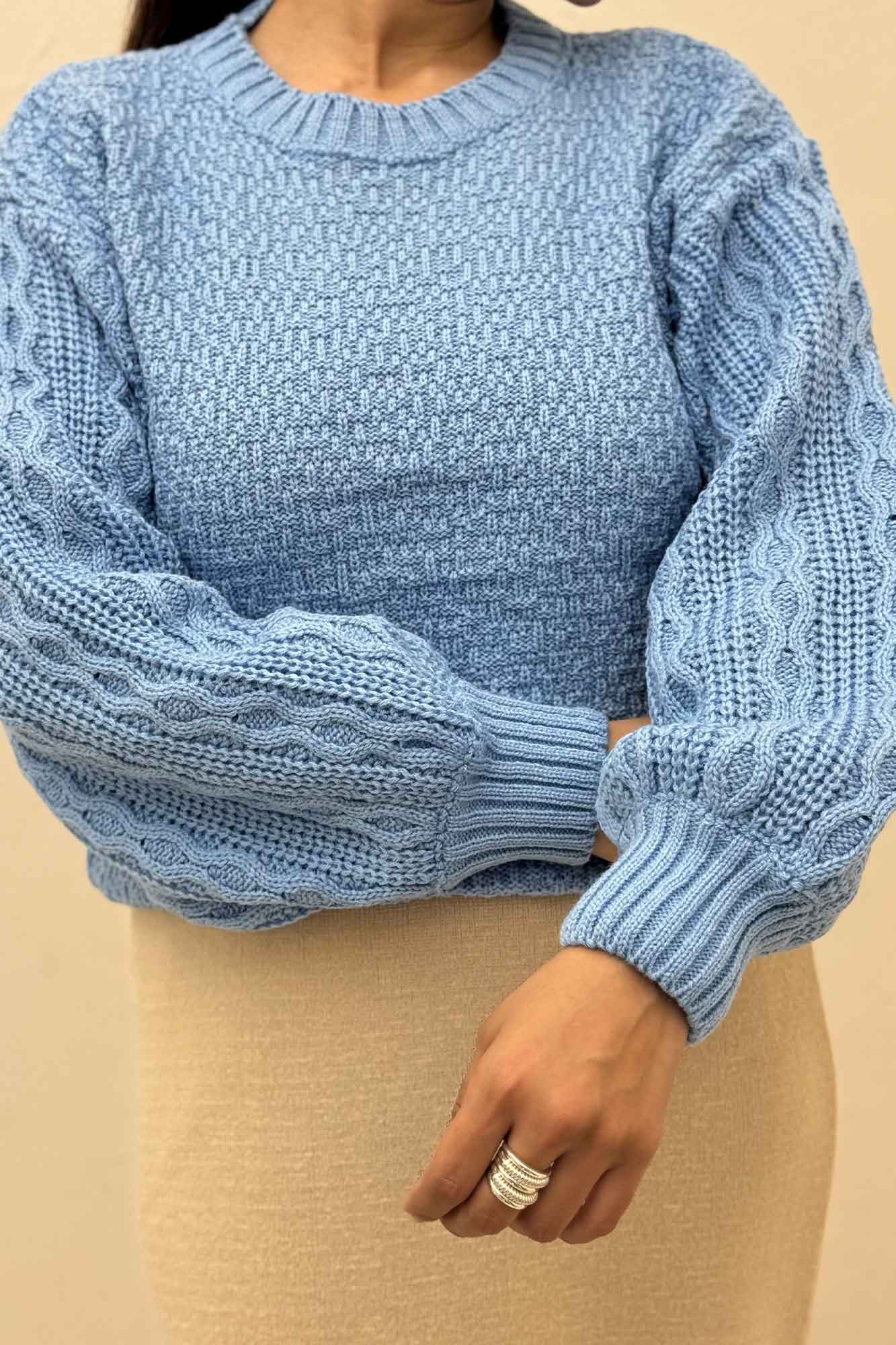 دورس بافت آستین پفکی مراکشی