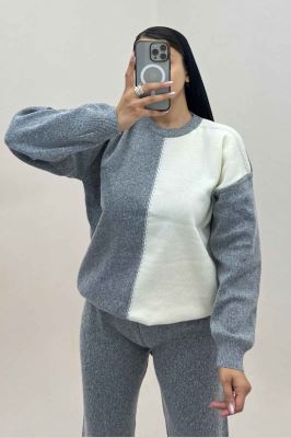 ست دورس و شلوار بافت کوکی 