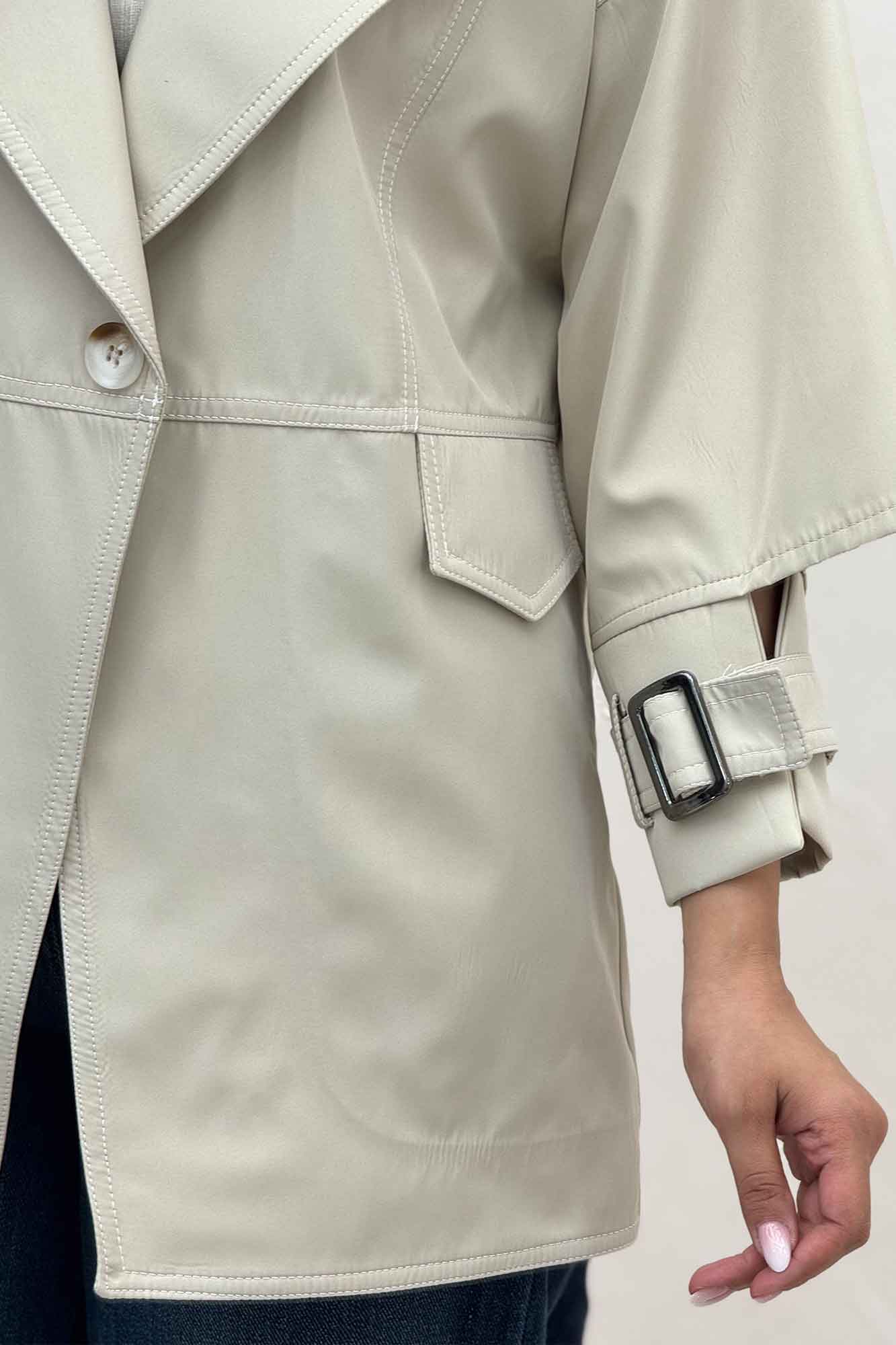 بارانی تک دکمه سانتانا کامیشا