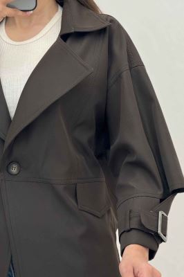 بارانی تک دکمه سانتانا کامیشا