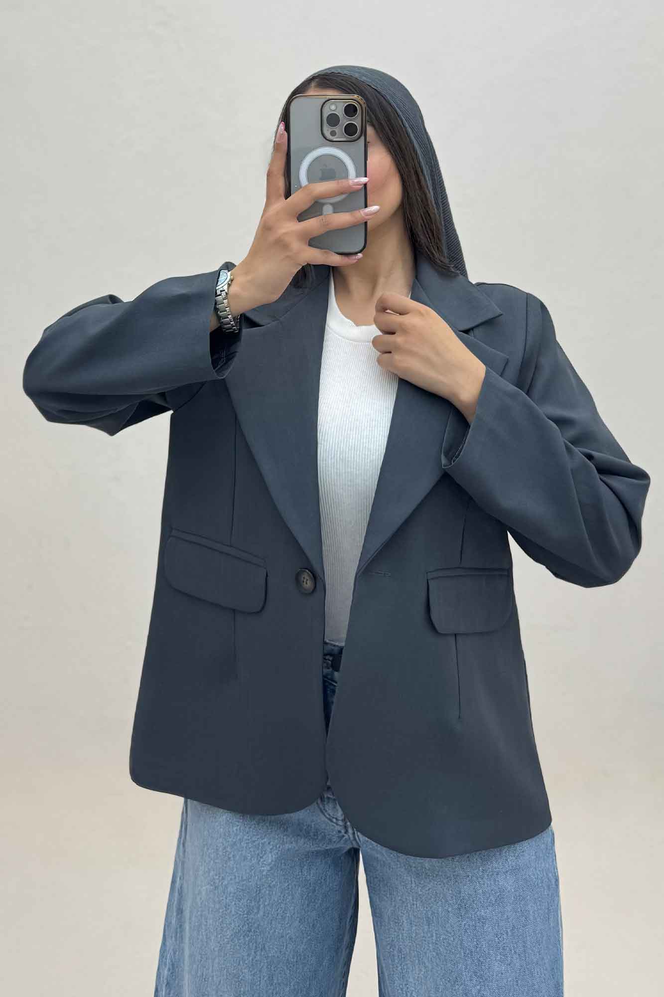 کت بزیاق تک دکمه دو ور ساسون