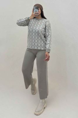 ست دورس و شلوار بافت گراناوا