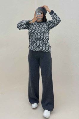 ست دورس و شلوار بافت گراناوا