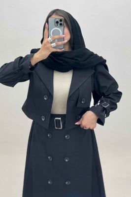 ست کراپ کت و دامن سانتانا نوینا