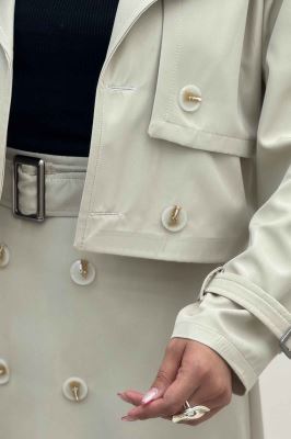 ست کراپ کت و دامن سانتانا نوینا