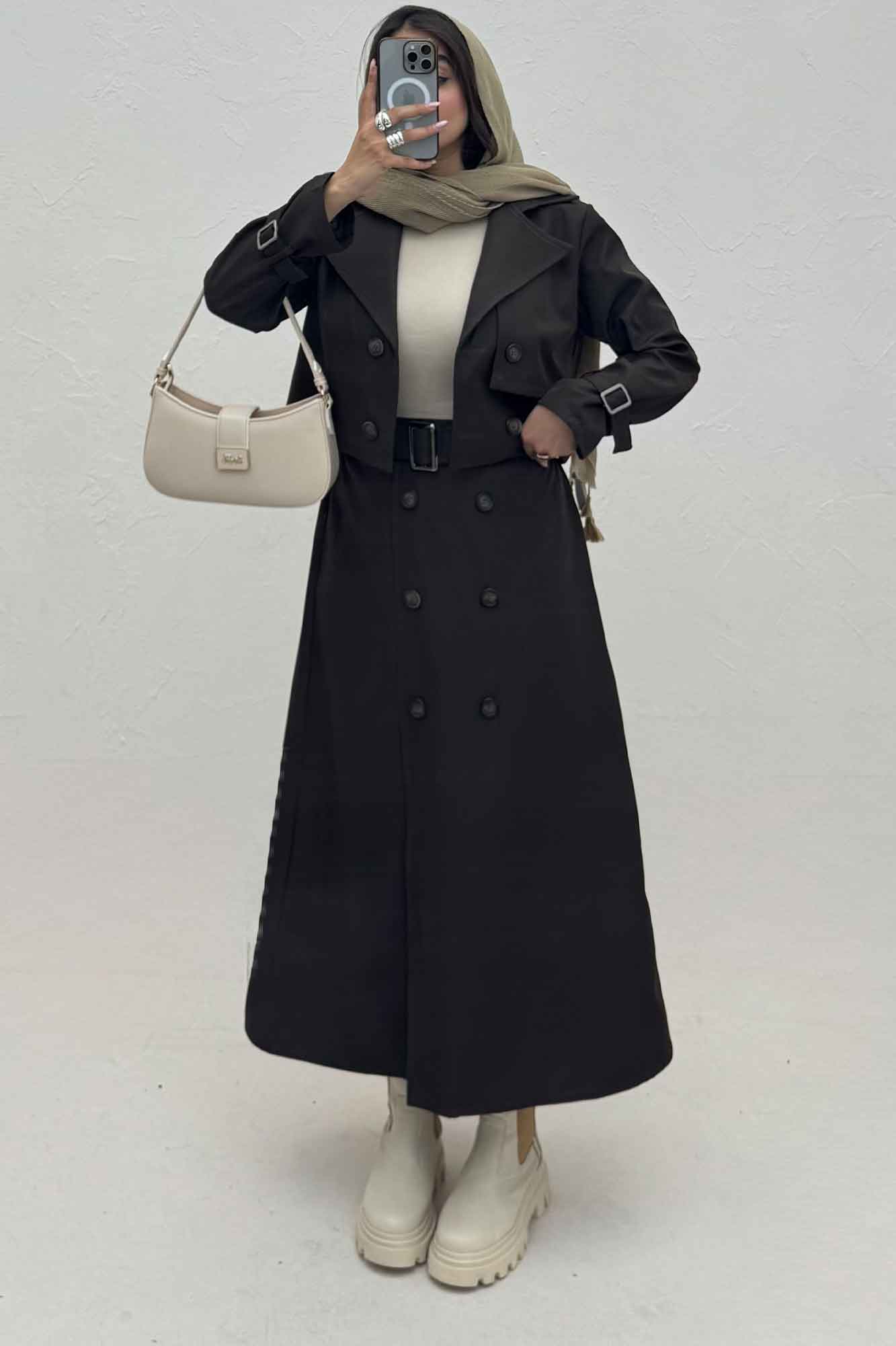 ست کراپ کت و دامن سانتانا نوینا