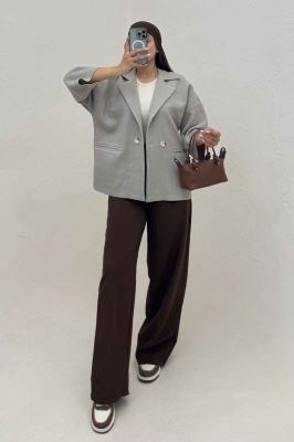 کت کتان راین آستین سه رب